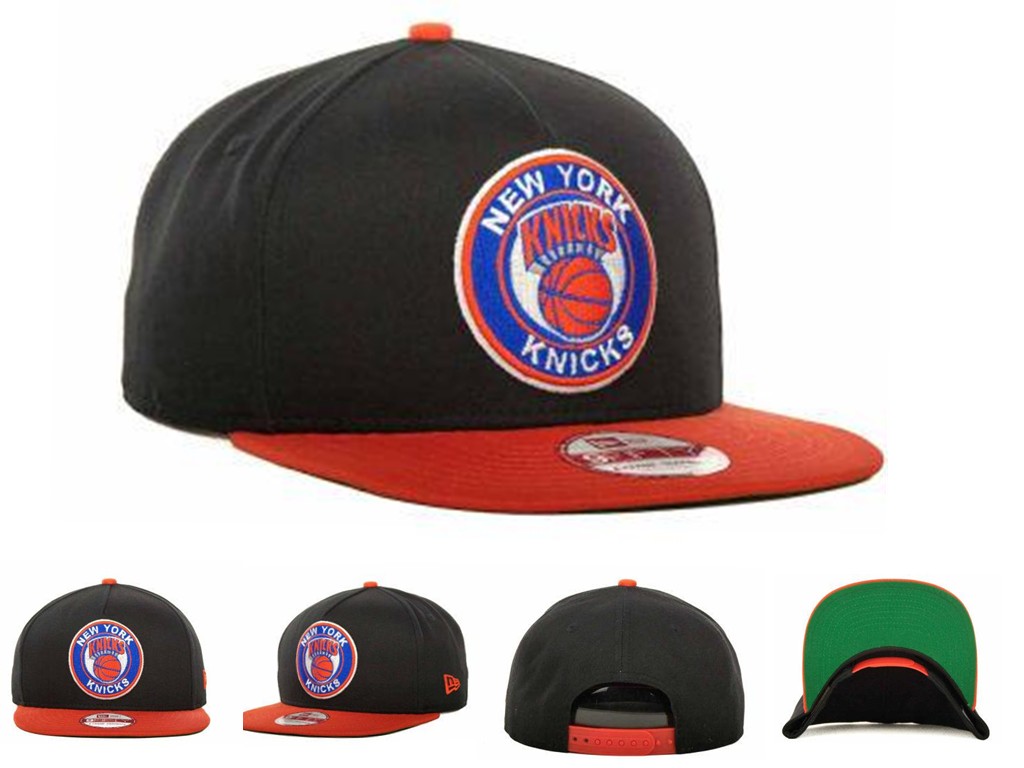 NBA New York Knicks Dark Red Hats